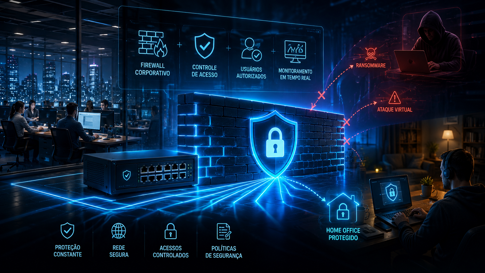 Segurança de Perímetro e Firewall Corporativo